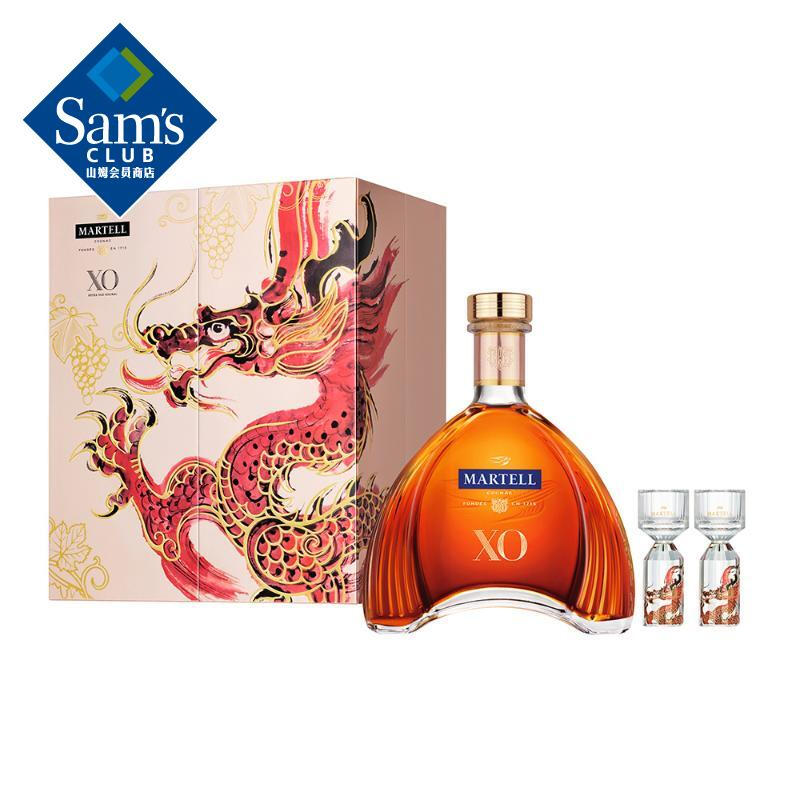 Sam’s马爹利(Martell) 龙腾得邑白兰地礼盒 700ml 700mL 1瓶